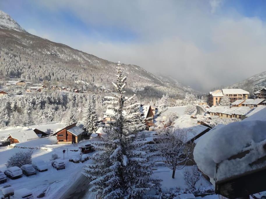 Appartement Vue Montagne, Cosy Et Chaleureux Briancon  Exterior photo